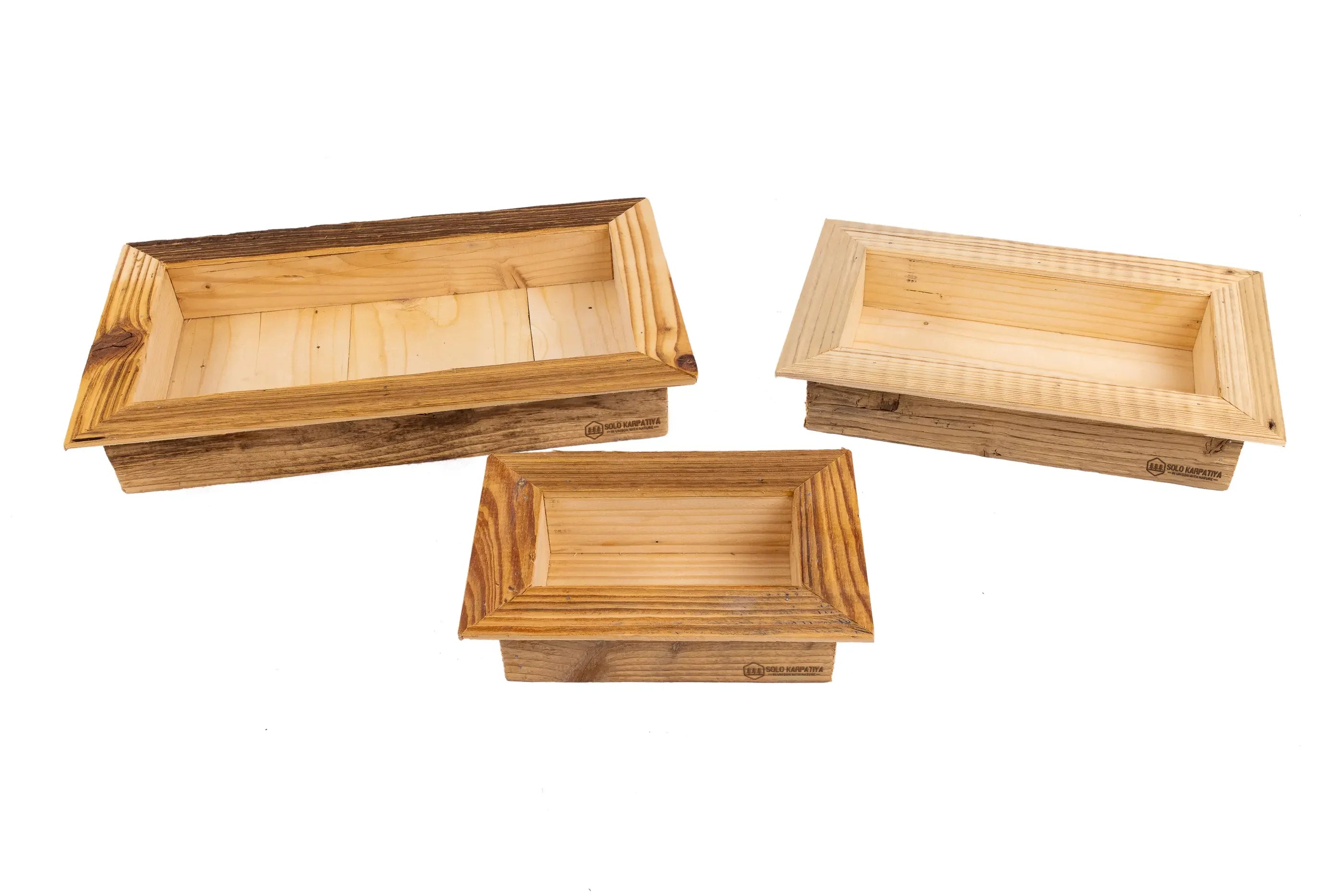 Rechteckige Box für Kleinteile (3 in 1)