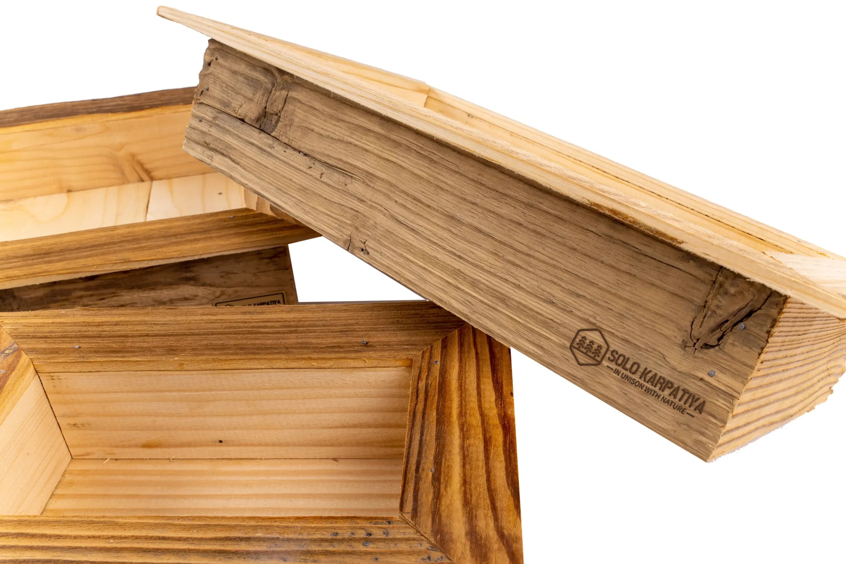 Rechteckige Box für Kleinteile (3 in 1)