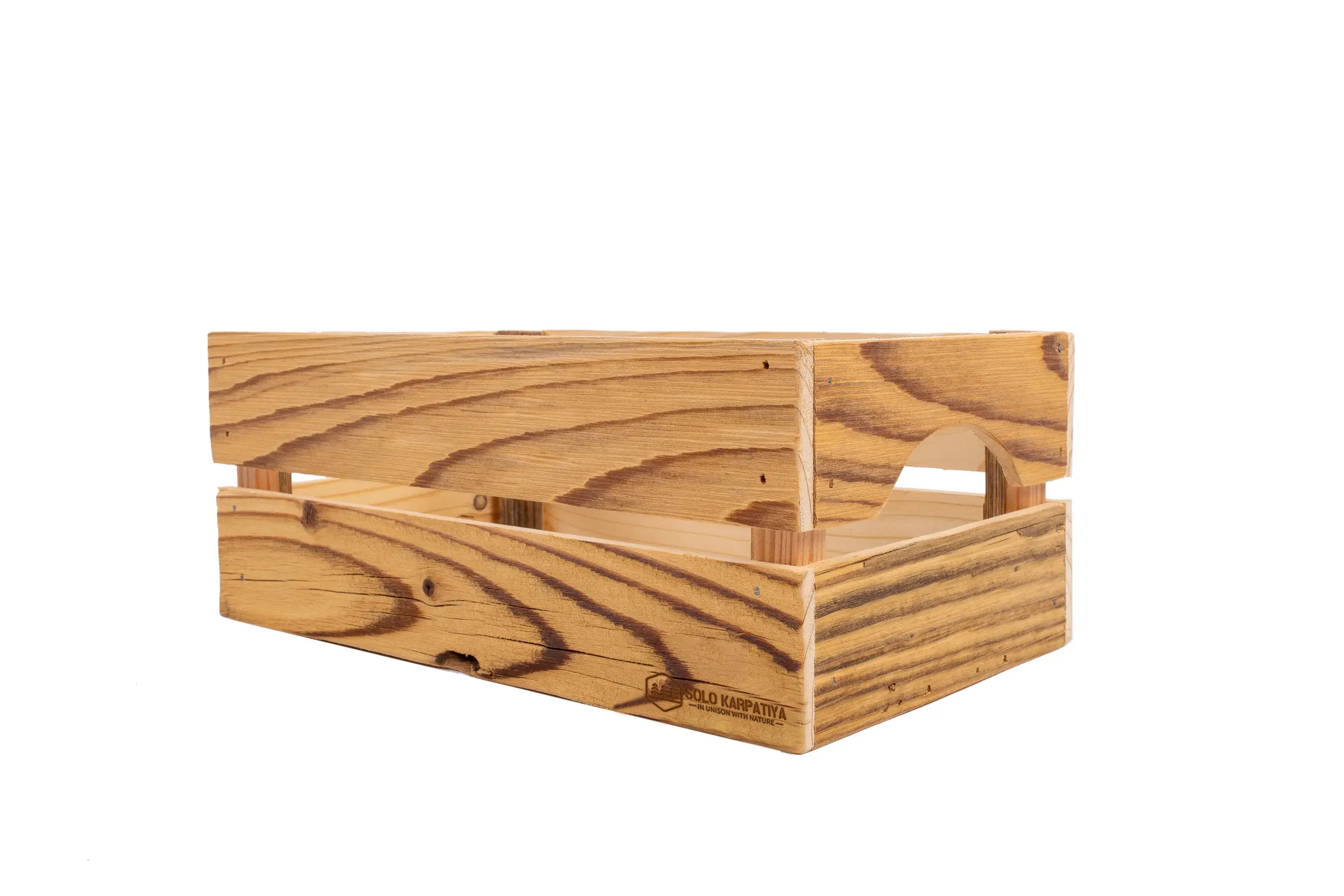 Kleine dekorative Holzbox