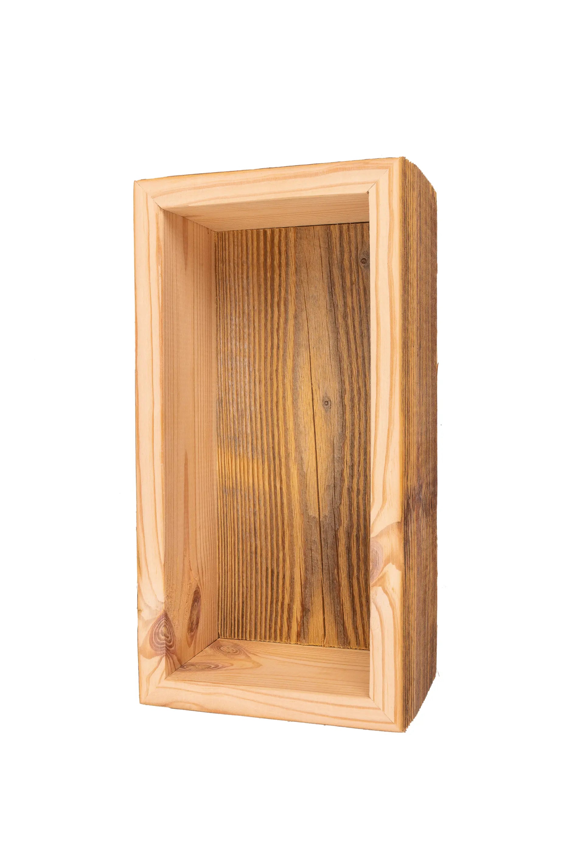 Dekorative Box aus massivem Holz