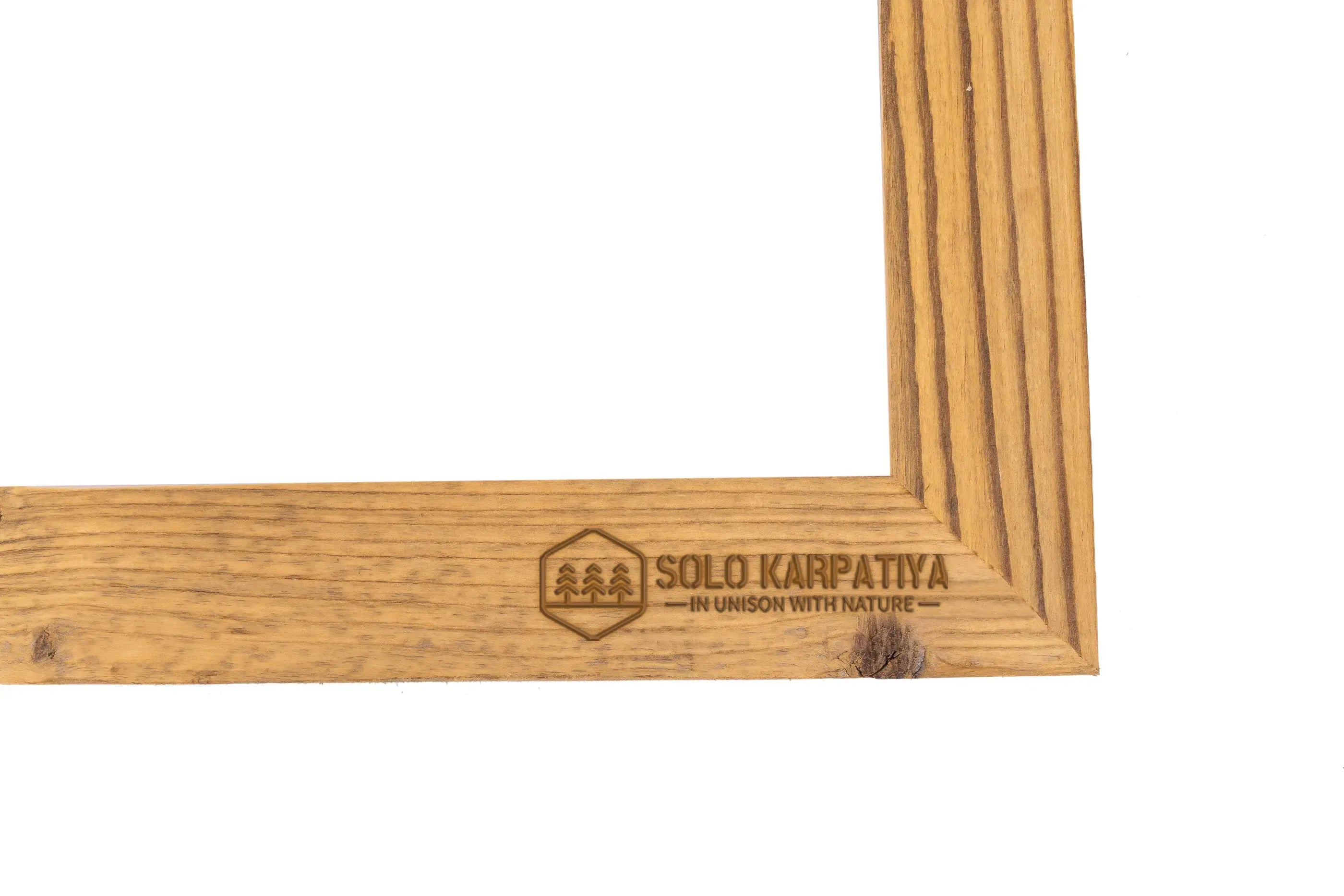 Bilderrahmen aus Holzbrett 50x20 mm