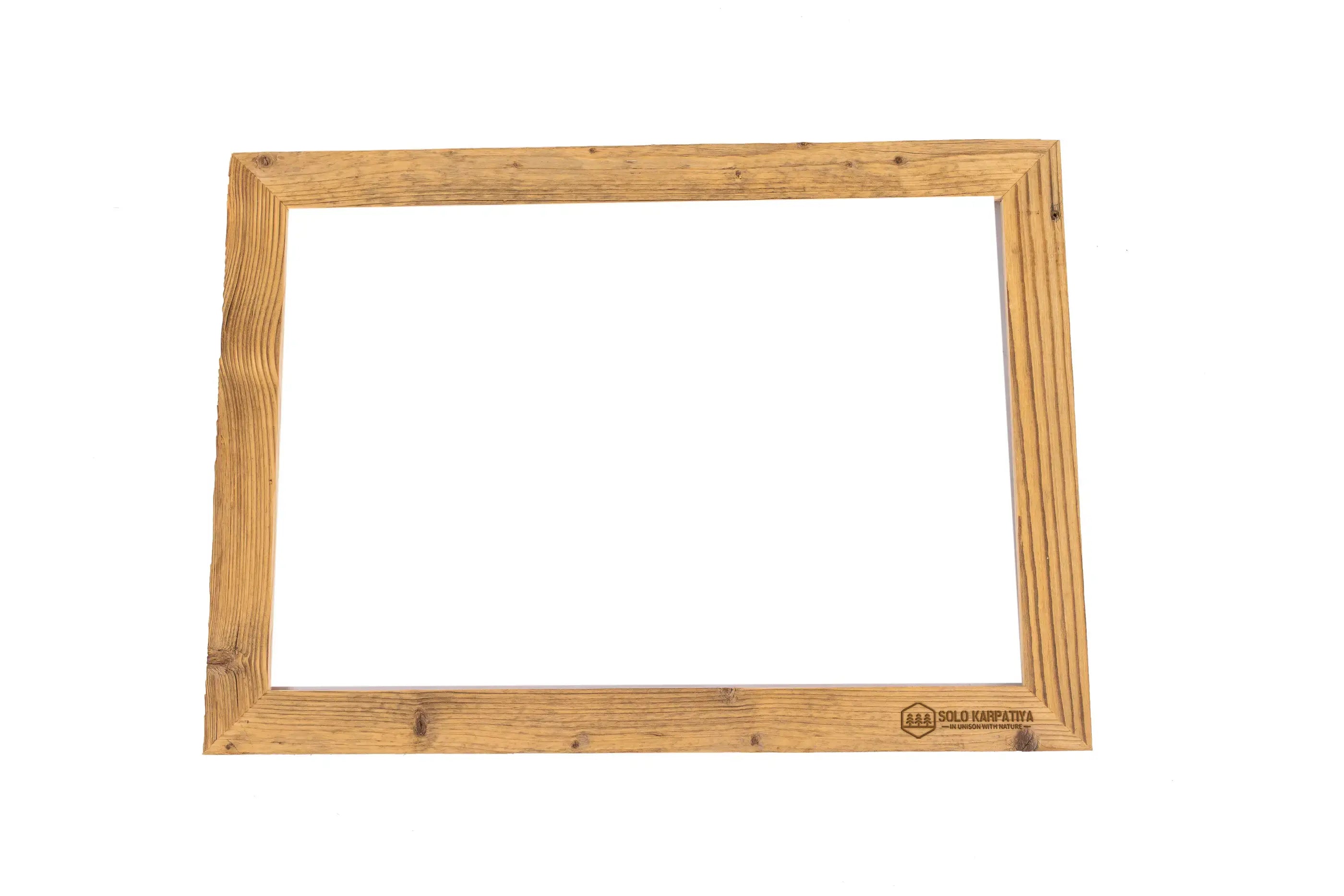 Frame for a photo made of wood plank 50x20 mm